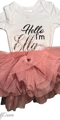 Baby special occasion outfit